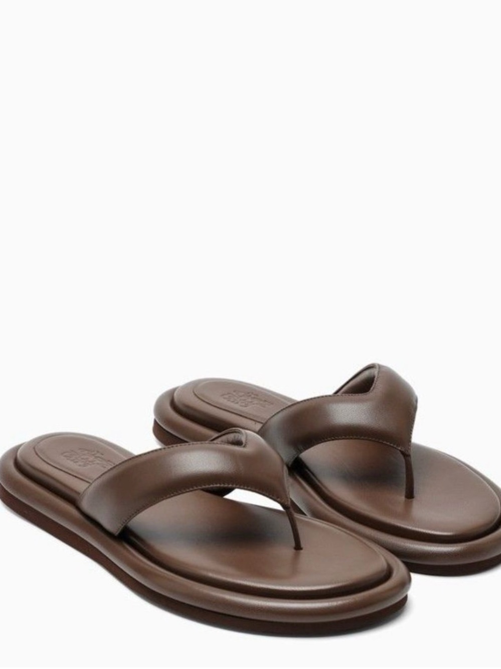 GIA BORGHINI women's gia 5 sandals in coffee brown size 39
